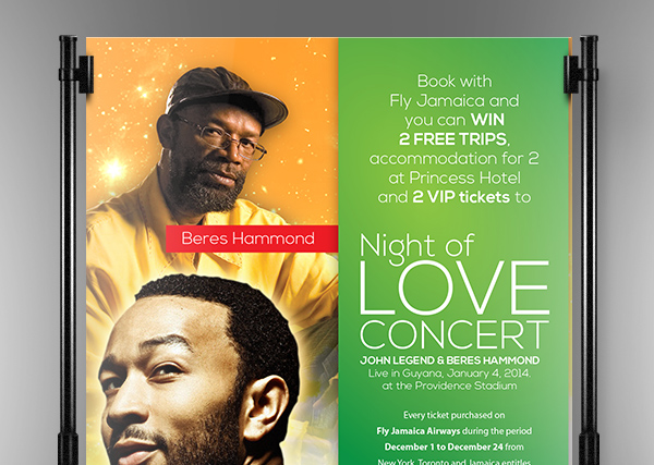 Fly Jamaica Posters